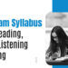 TOEFL Exam Syllabus 2023 - Reading, Writing, Listening & Speaking